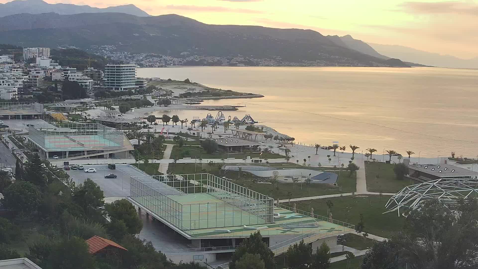 Playa Žnjan e instalaciones deportivas – Split