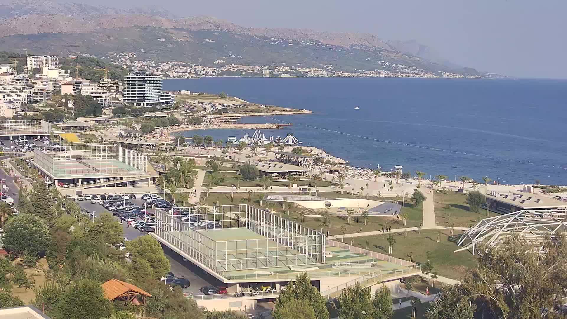 Plage Žnjan et installations sportives – Split