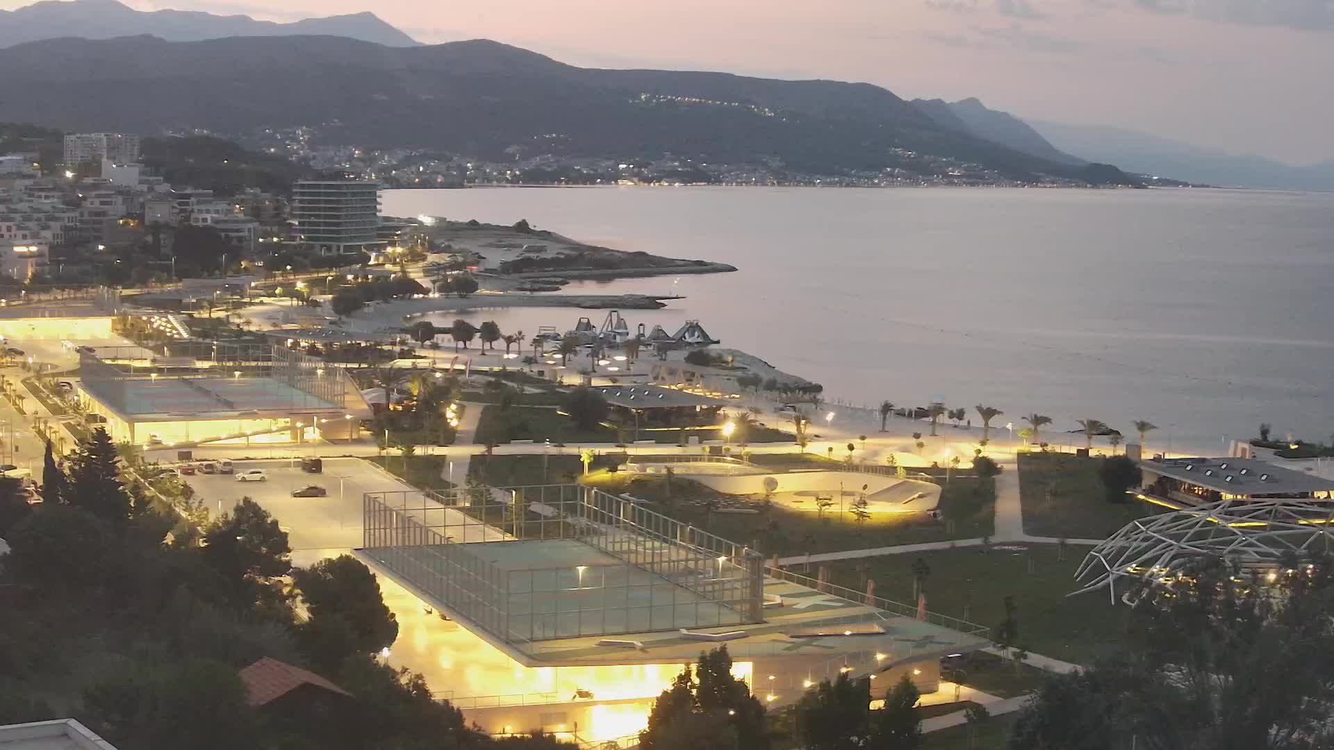 Plage Žnjan et installations sportives – Split