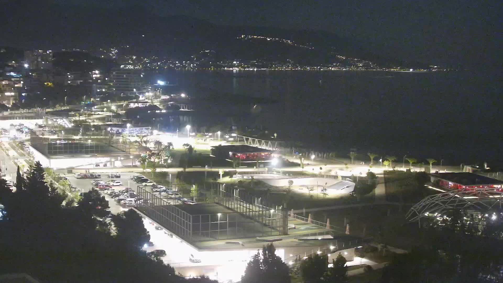 Playa Žnjan e instalaciones deportivas – Split