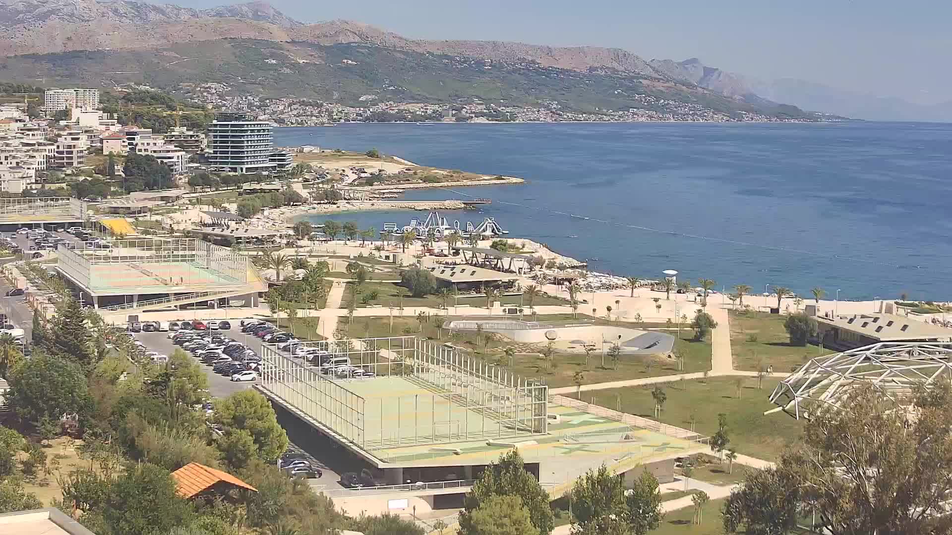 Spiaggia di Žnjan e impianti sportivi – Spalato