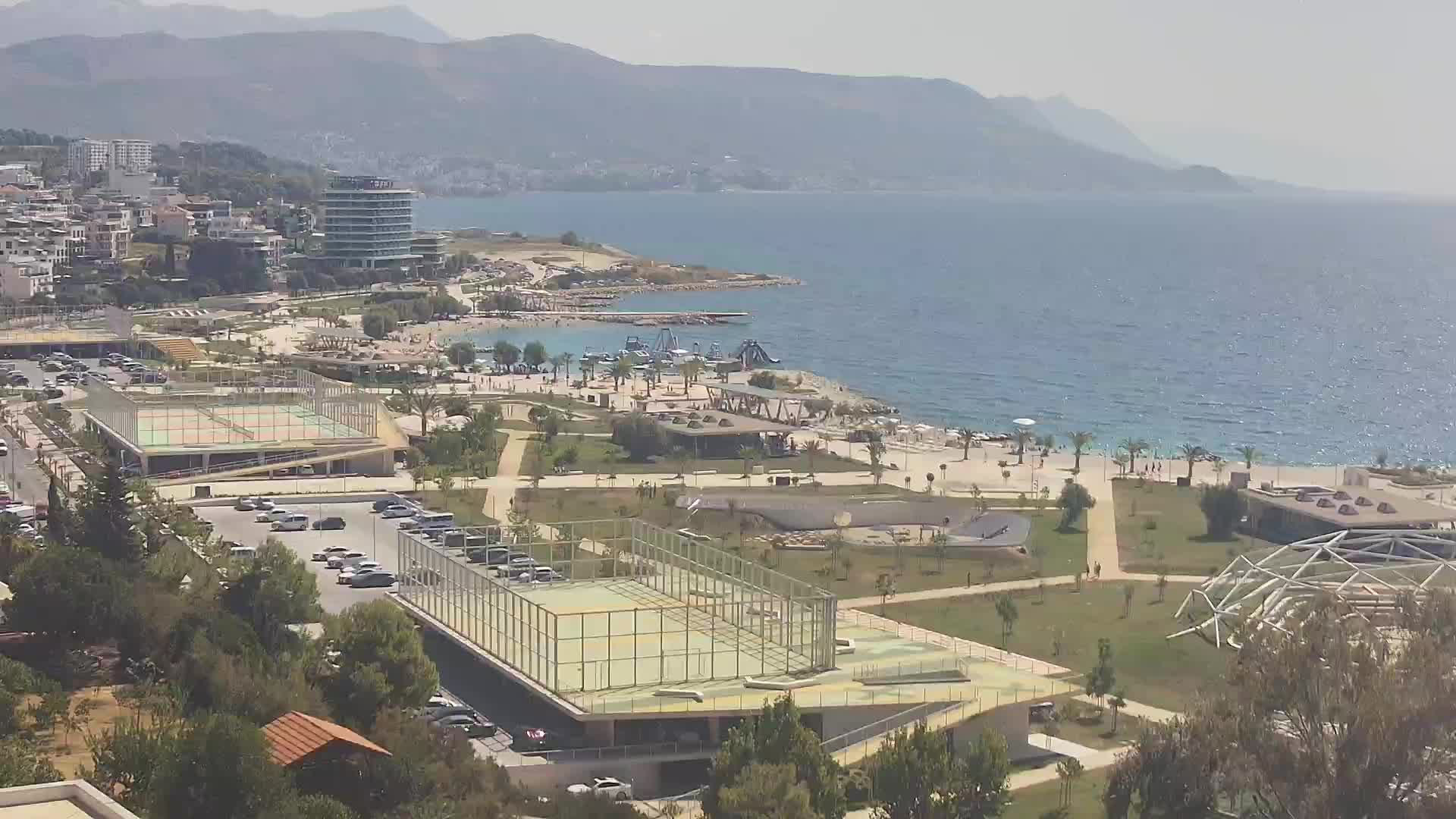 Plage Žnjan et installations sportives – Split
