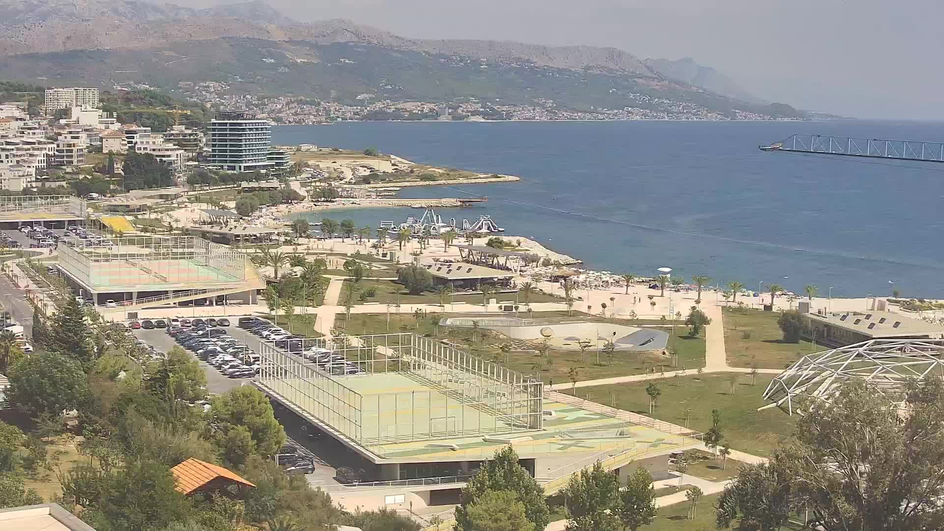 Plaža Žnjan in športni objekti – Split