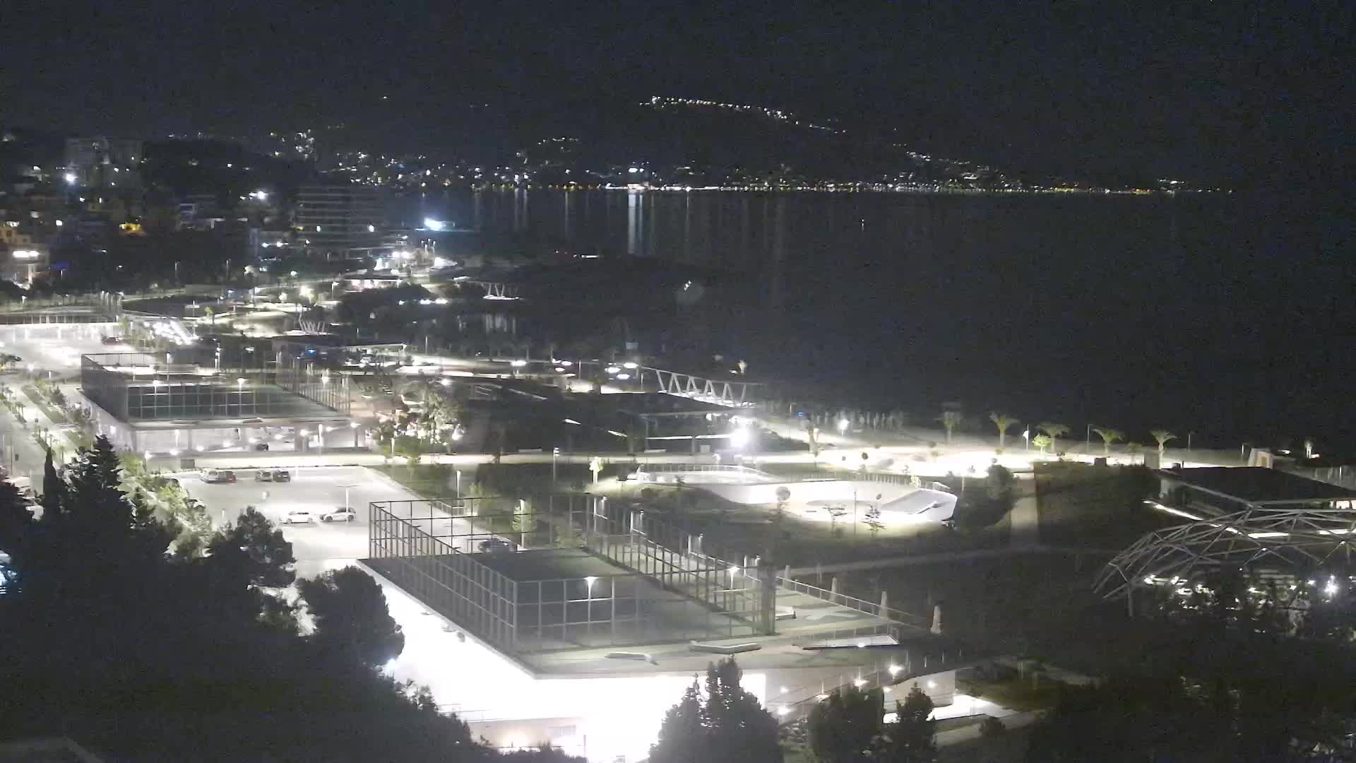 Plage Žnjan et installations sportives – Split