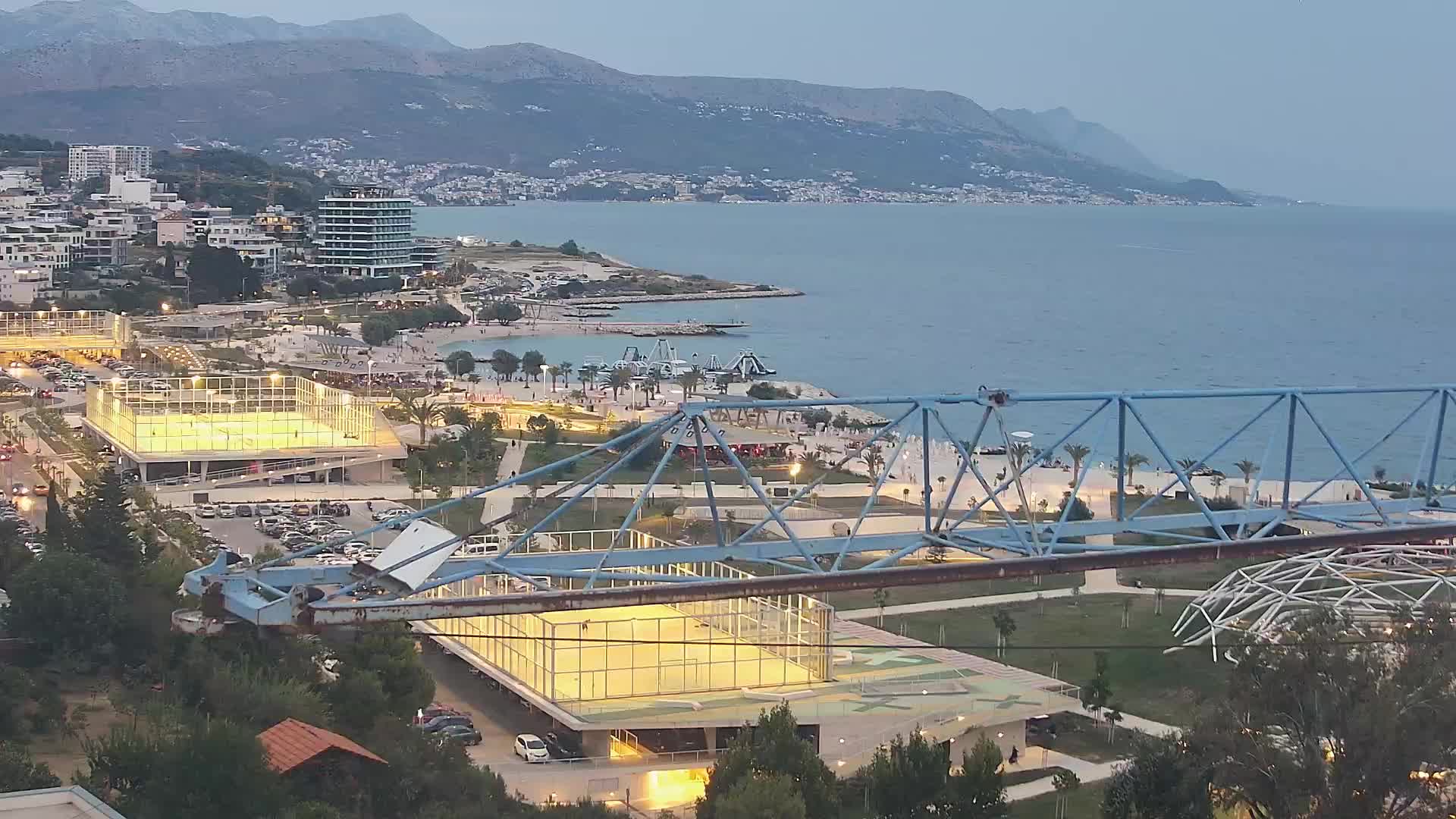 Playa Žnjan e instalaciones deportivas – Split