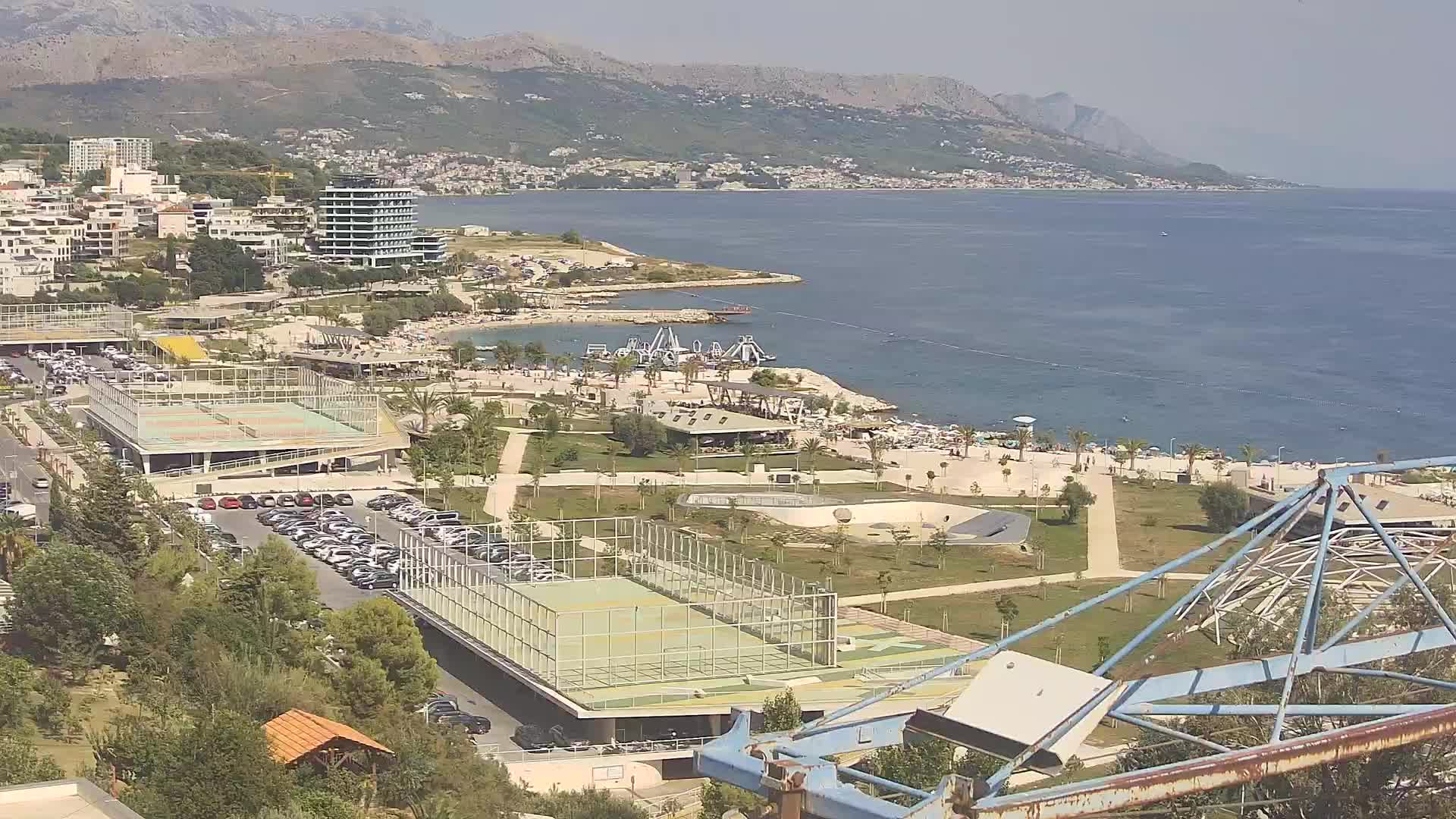 Plage Žnjan et installations sportives – Split