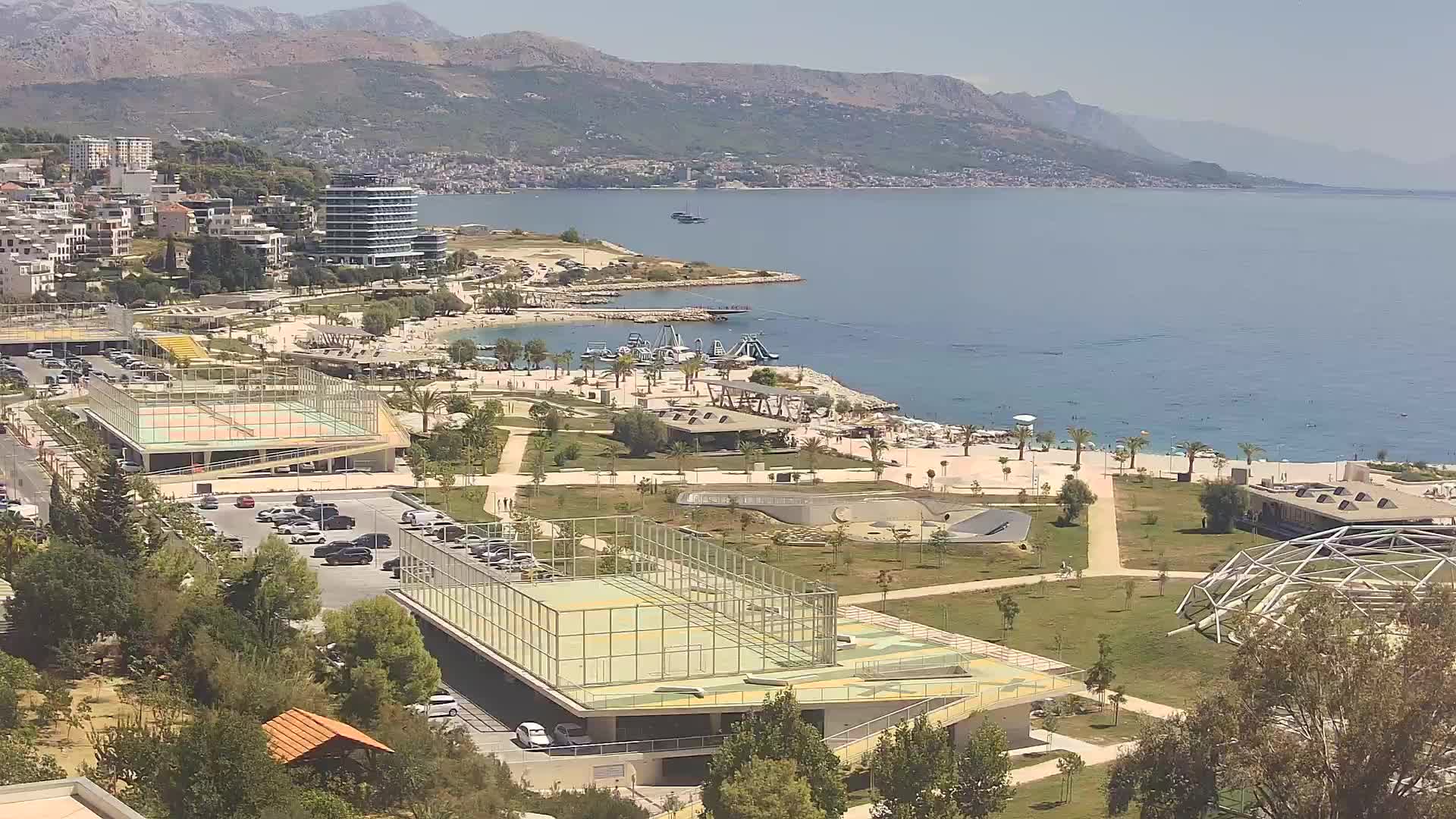 Plage Žnjan et installations sportives – Split