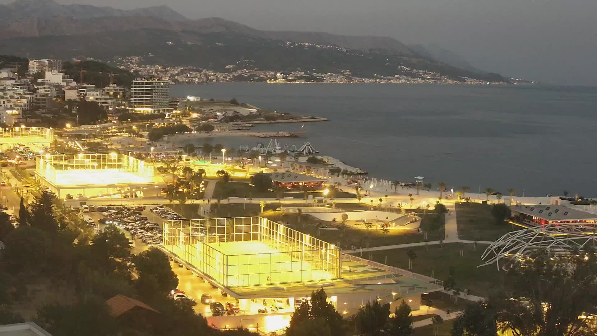 Plage Žnjan et installations sportives – Split