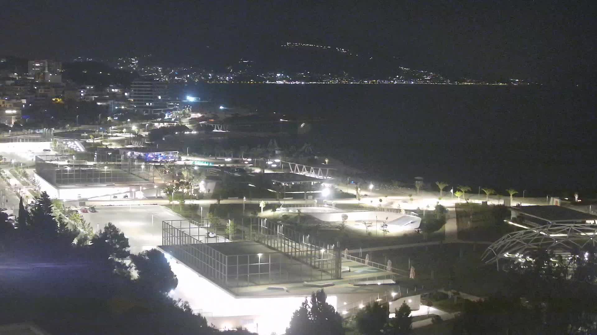 Plage Žnjan et installations sportives – Split