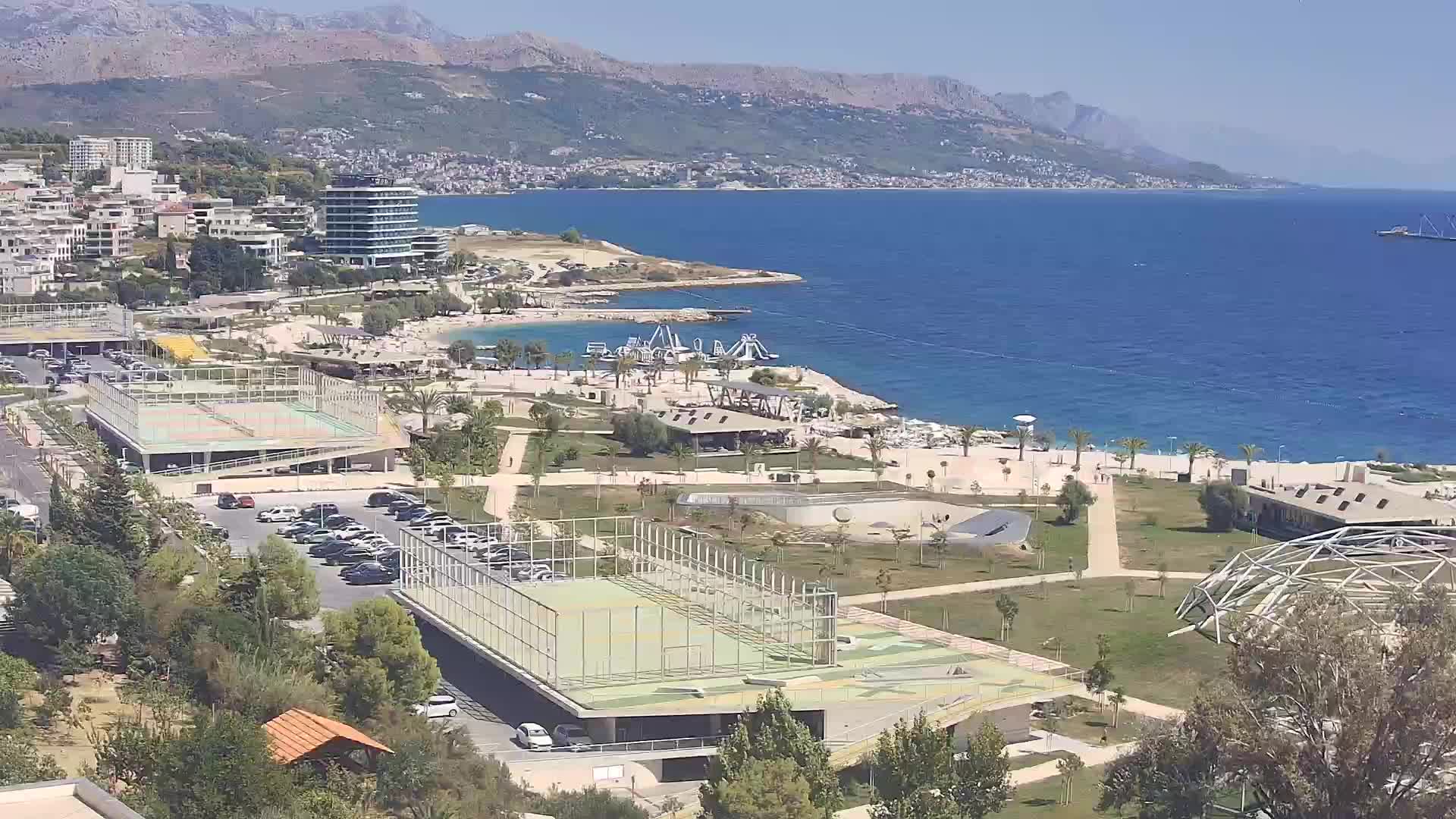 Plage Žnjan et installations sportives – Split
