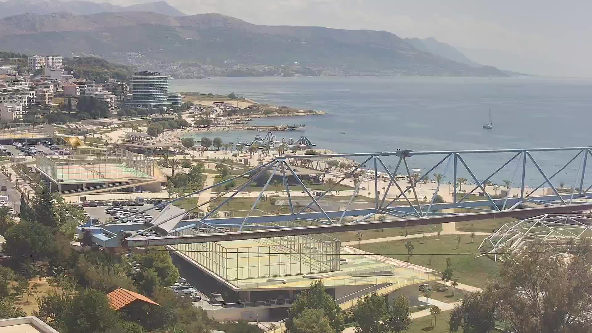 Plage Žnjan et installations sportives – Split