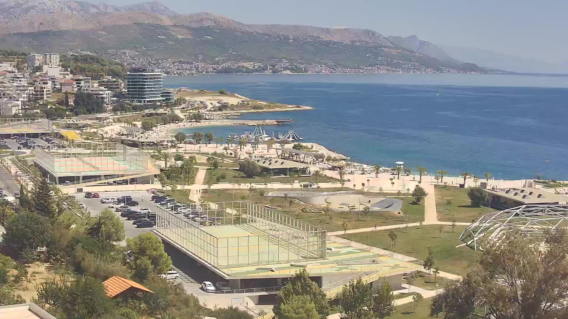 Playa Žnjan e instalaciones deportivas – Split