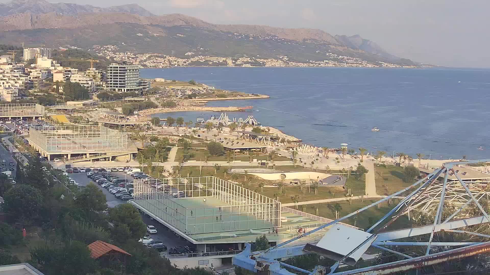 Plage Žnjan et installations sportives – Split