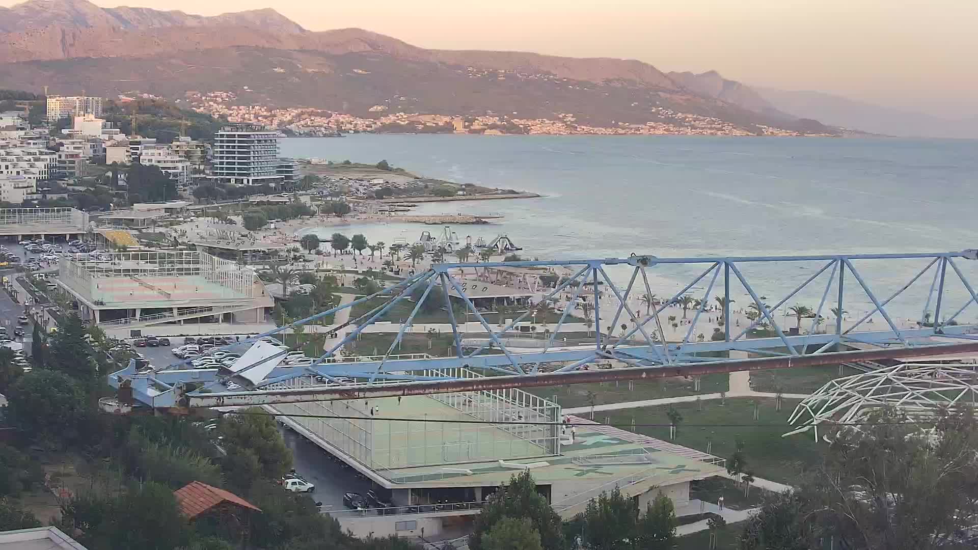 Plage Žnjan et installations sportives – Split