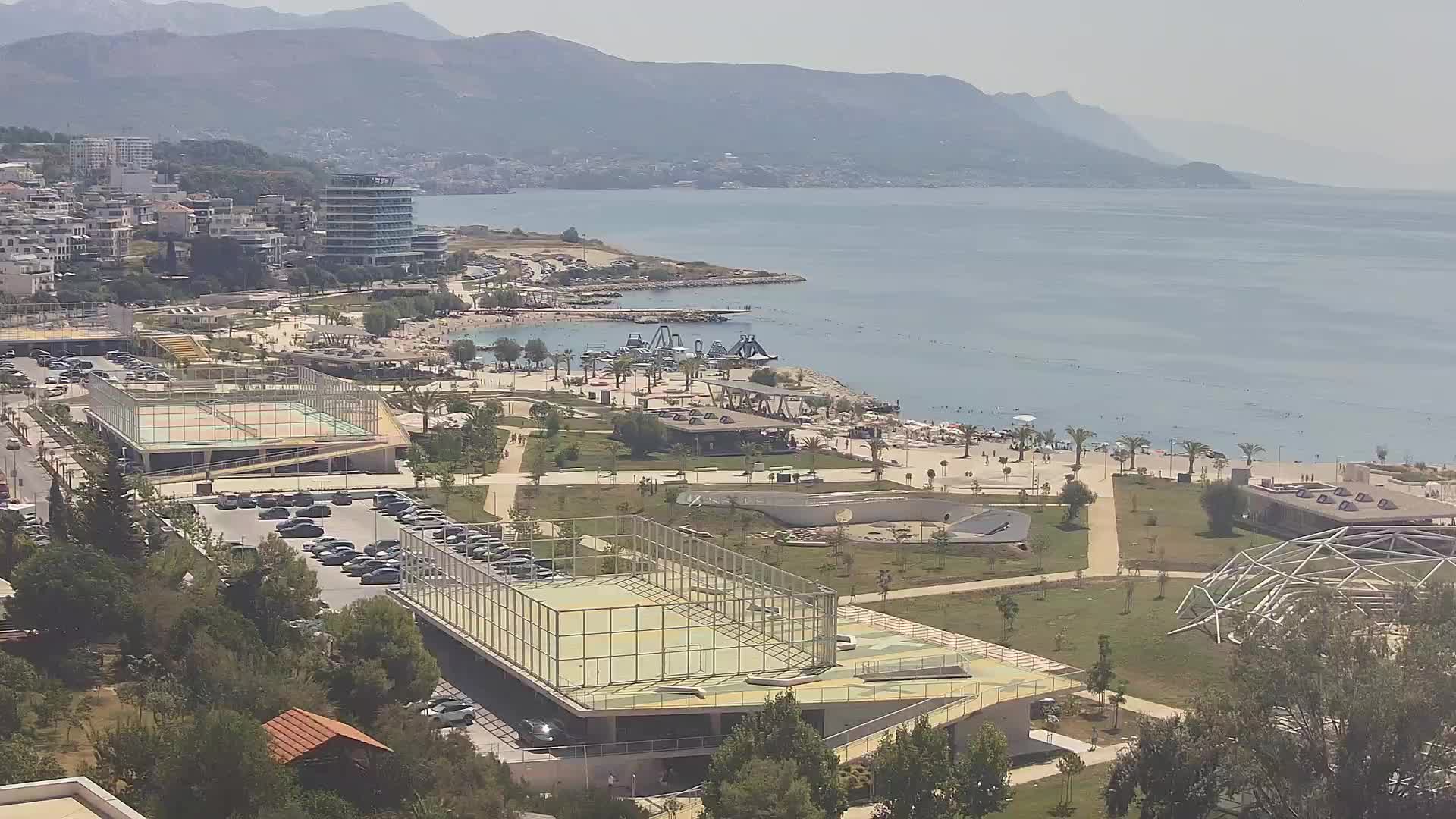 Plage Žnjan et installations sportives – Split