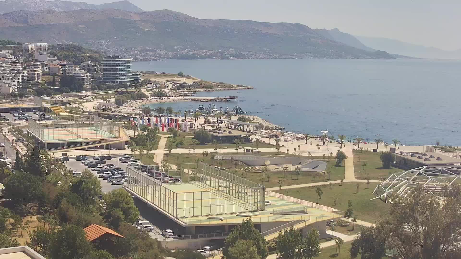 Plage Žnjan et installations sportives – Split