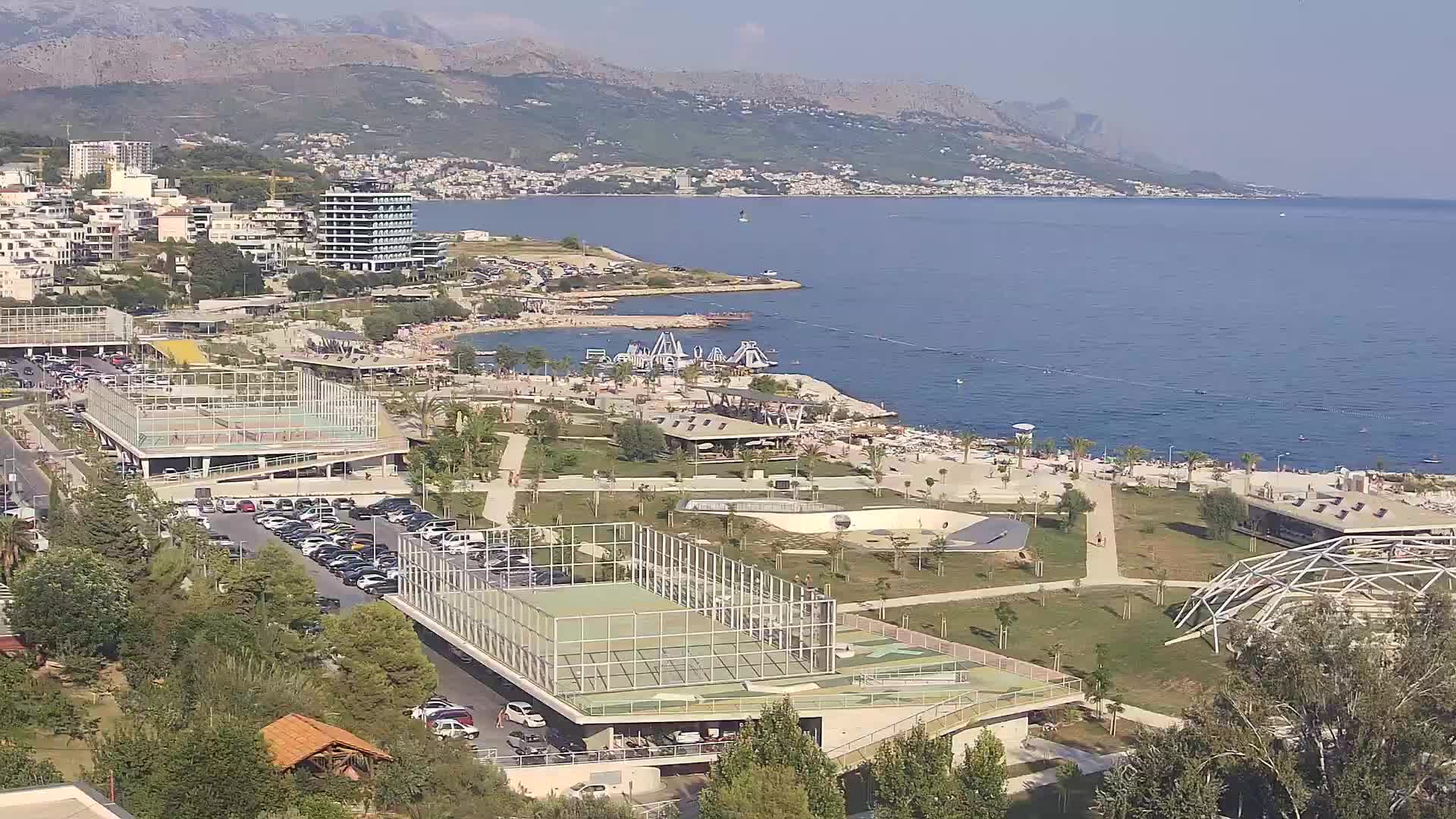Playa Žnjan e instalaciones deportivas – Split