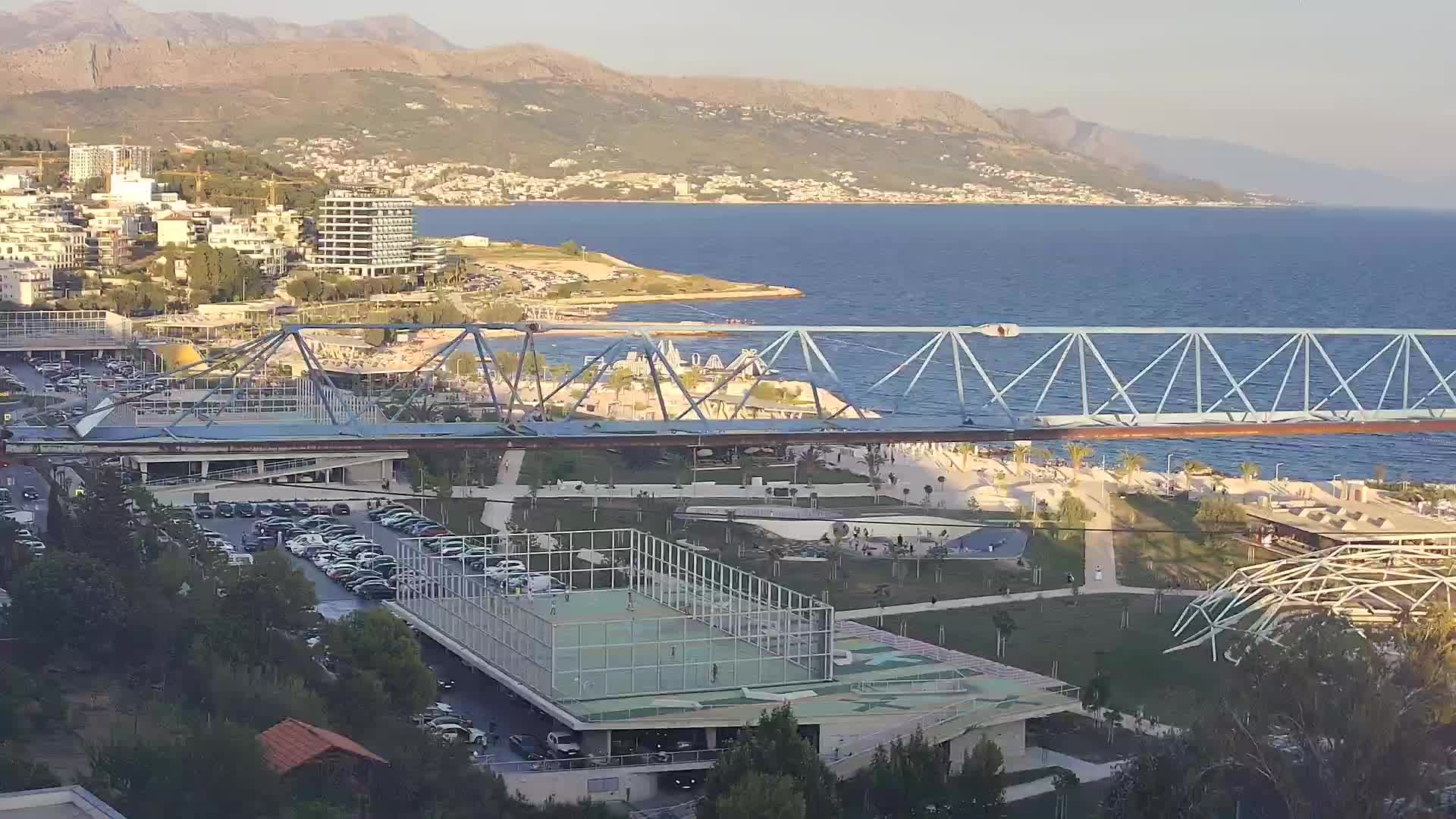 Plage Žnjan et installations sportives – Split