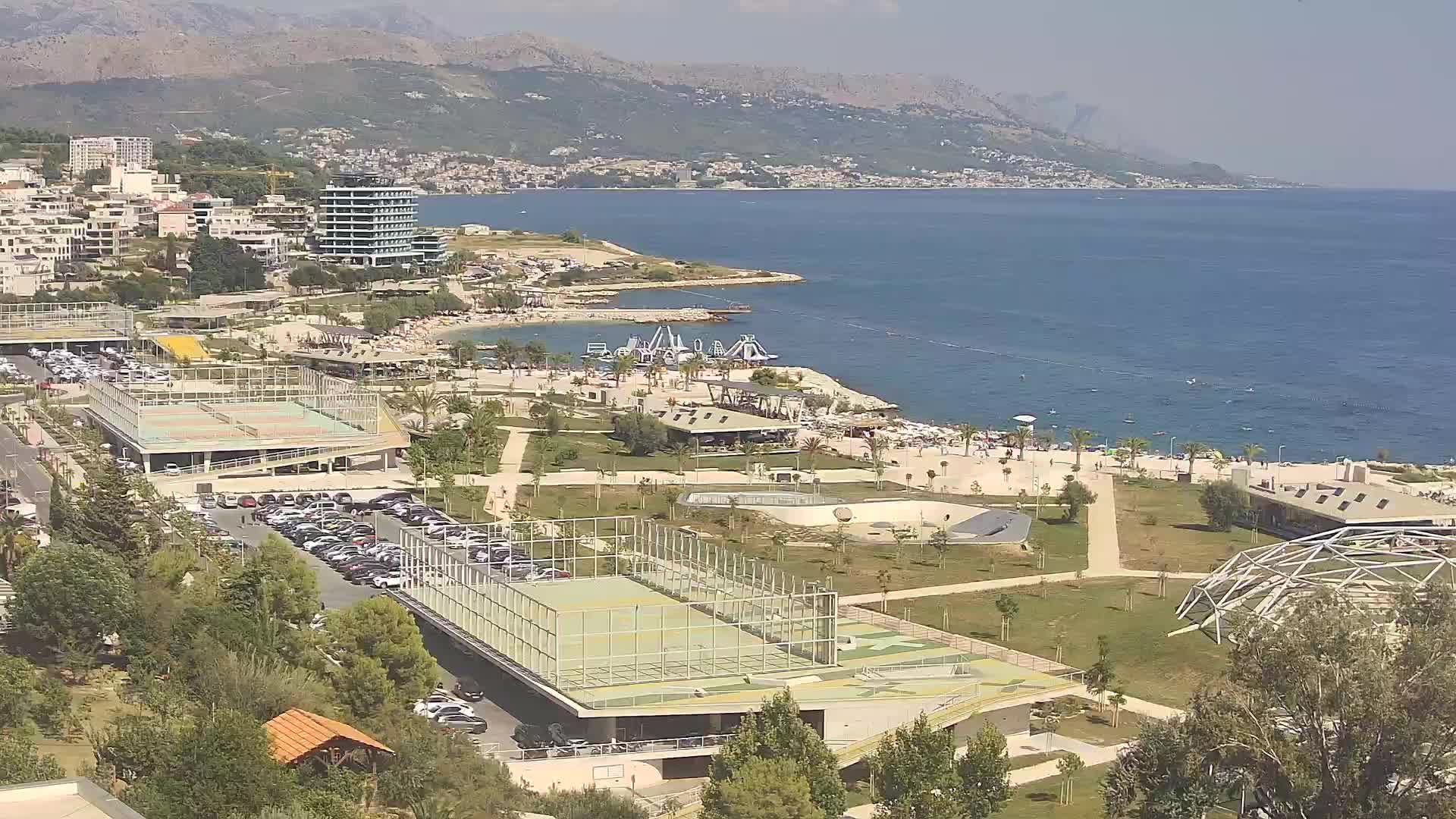 Plage Žnjan et installations sportives – Split