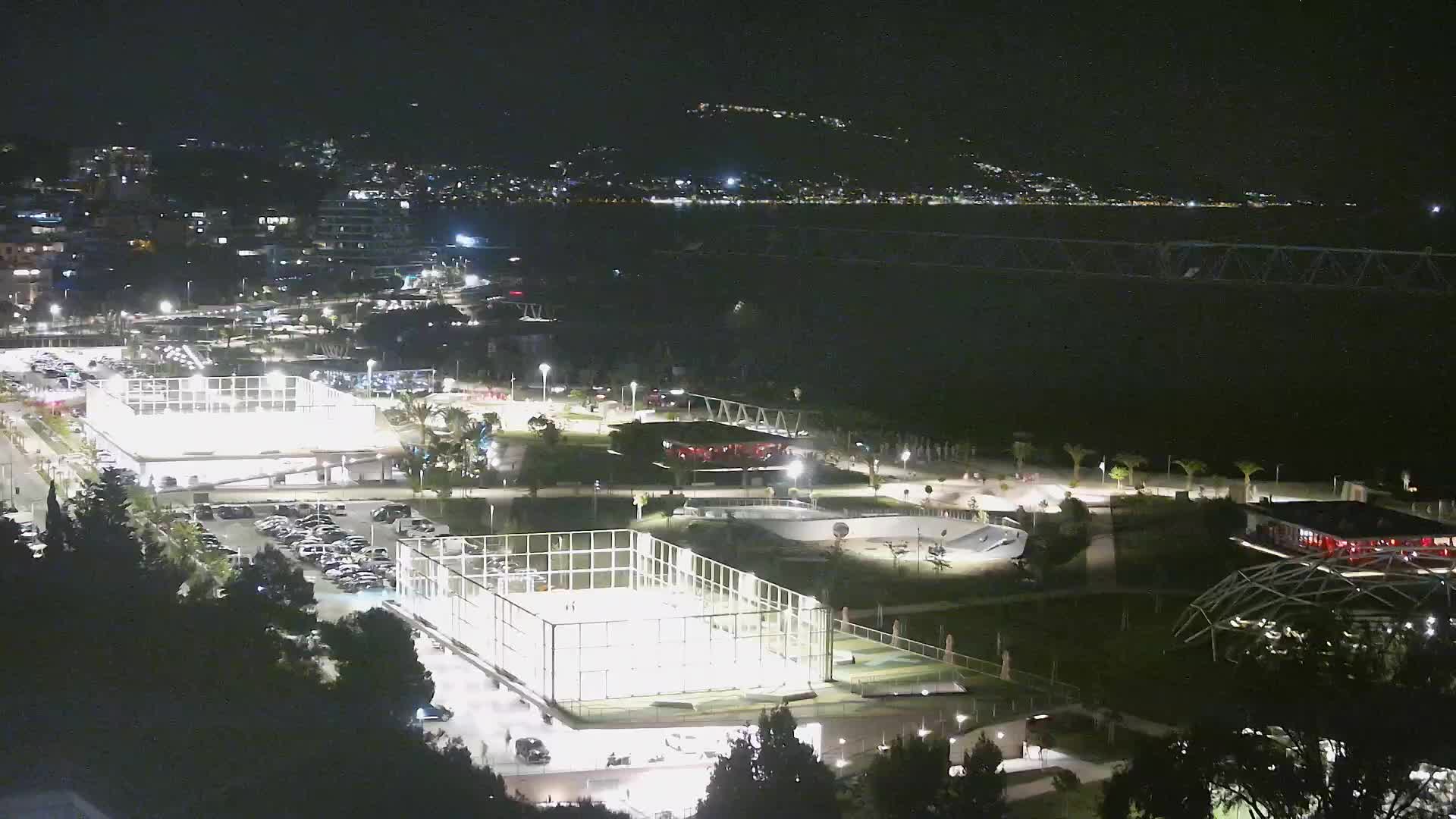 Playa Žnjan e instalaciones deportivas – Split