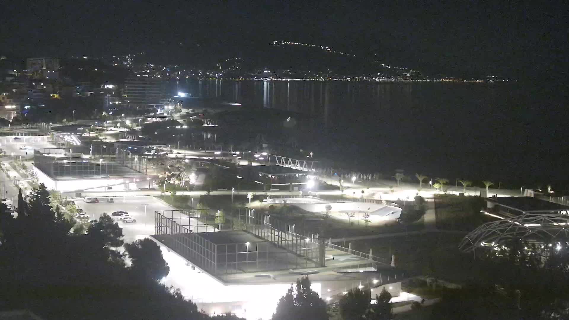 Plage Žnjan et installations sportives – Split