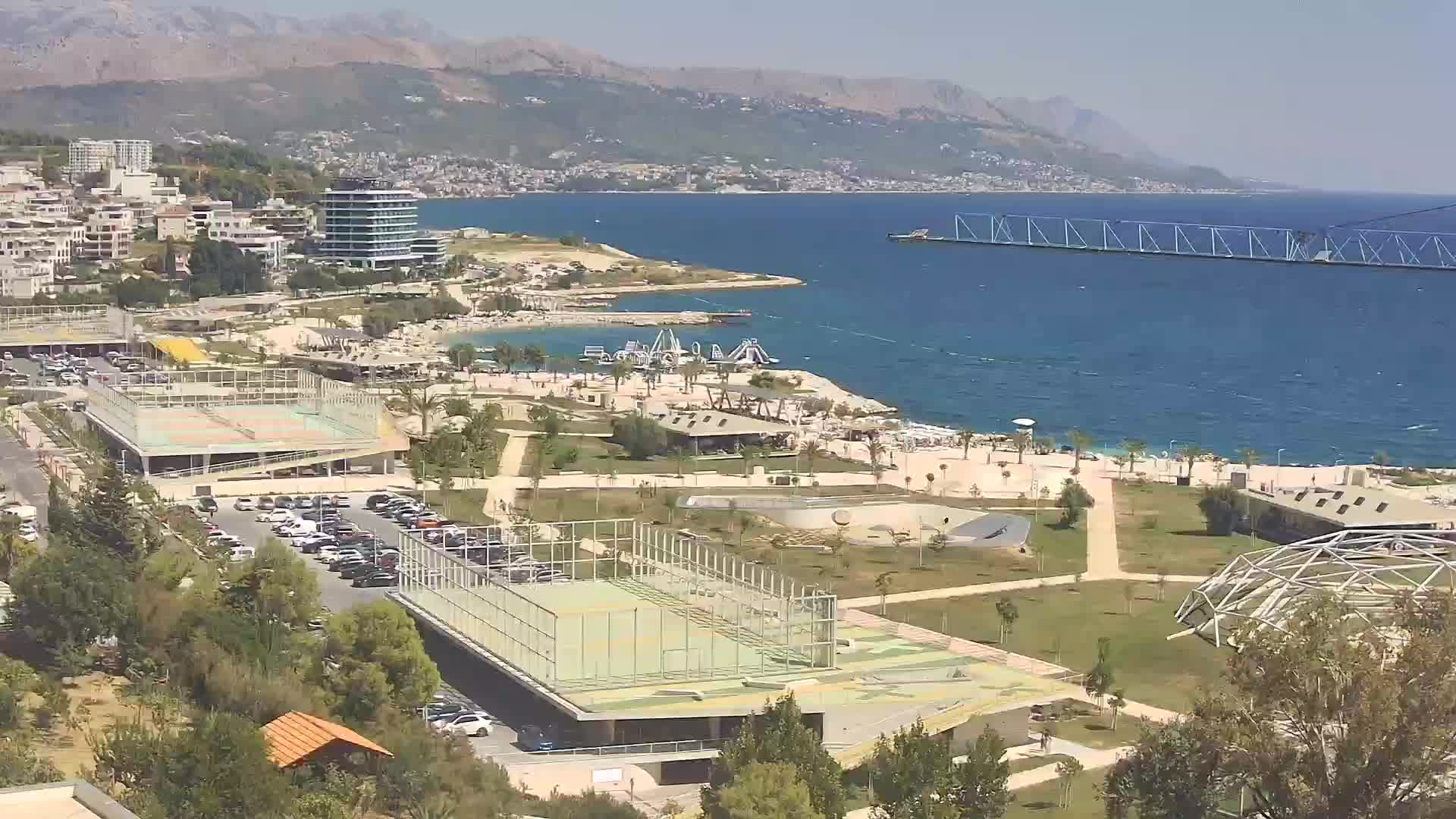 Playa Žnjan e instalaciones deportivas – Split