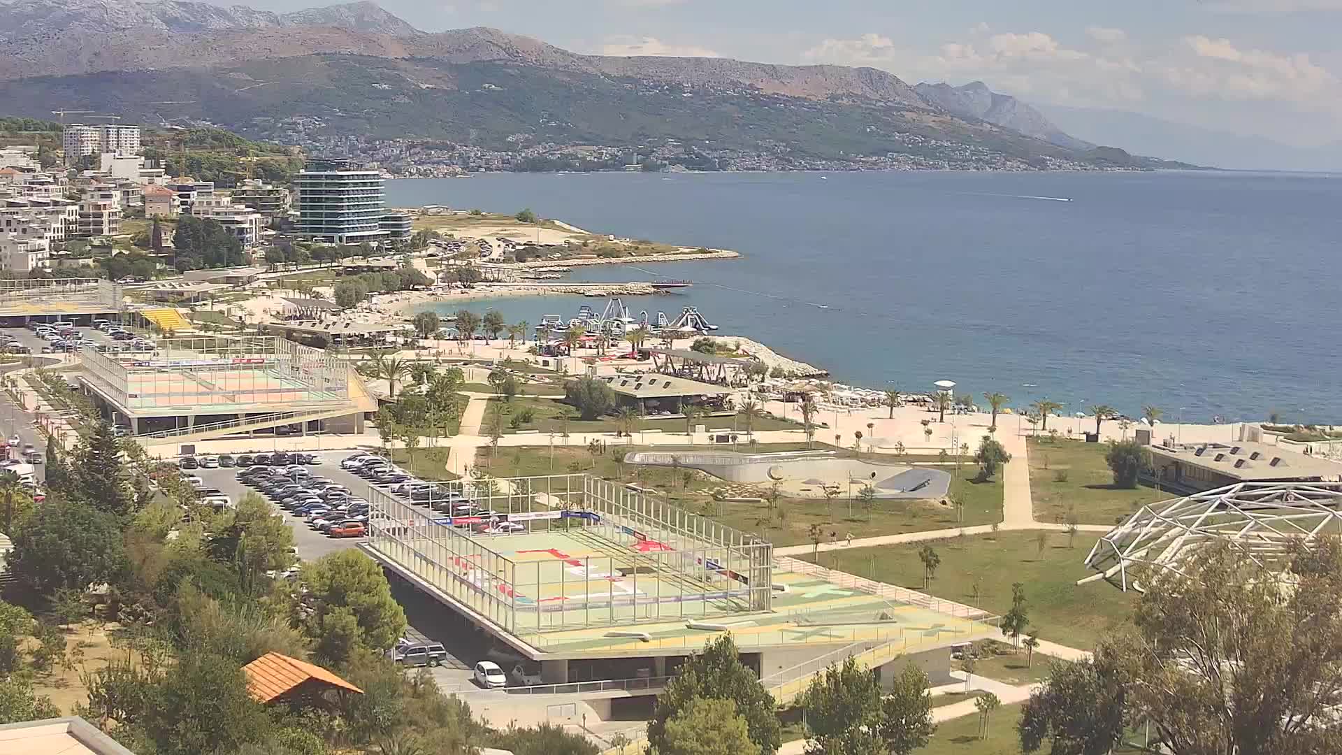 Spiaggia di Žnjan e impianti sportivi – Spalato