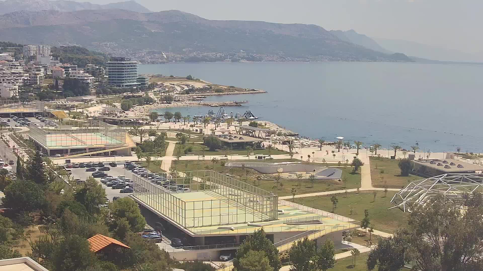 Playa Žnjan e instalaciones deportivas – Split