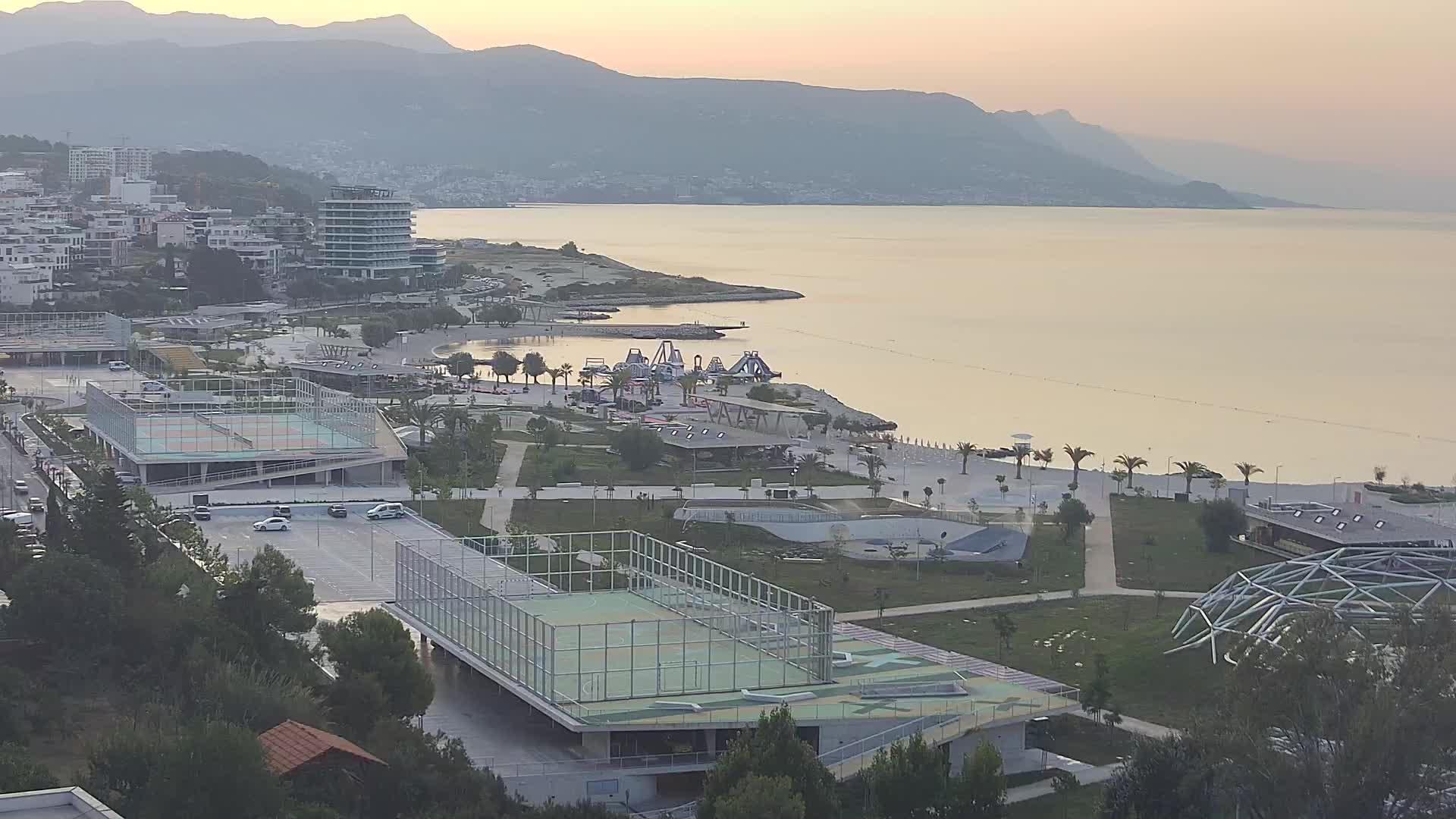 Spiaggia di Žnjan e impianti sportivi – Spalato