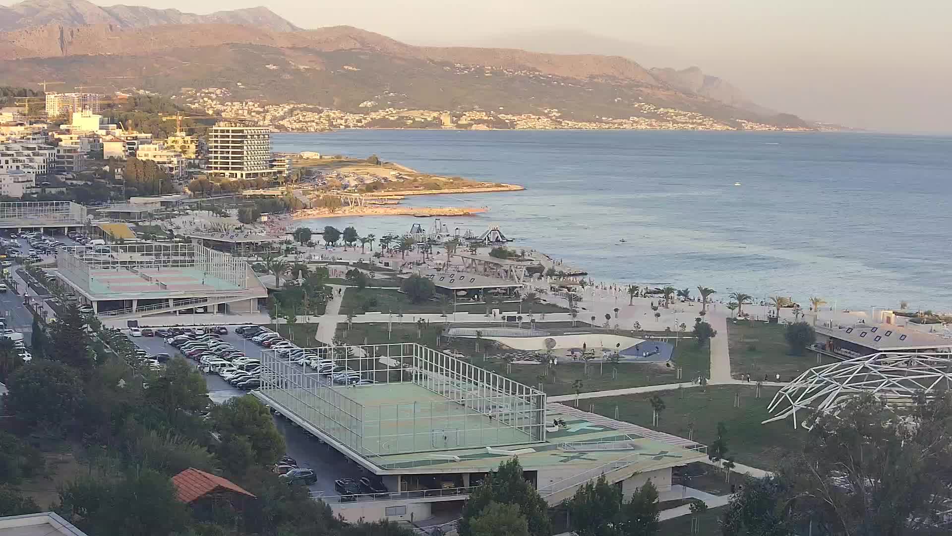 Spiaggia di Žnjan e impianti sportivi – Spalato