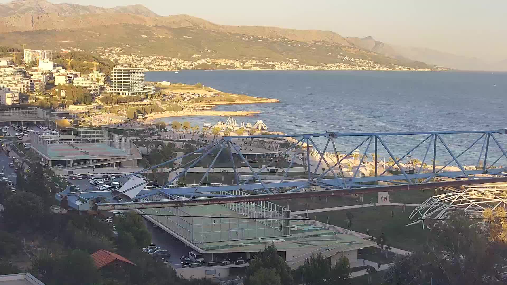 Playa Žnjan e instalaciones deportivas – Split