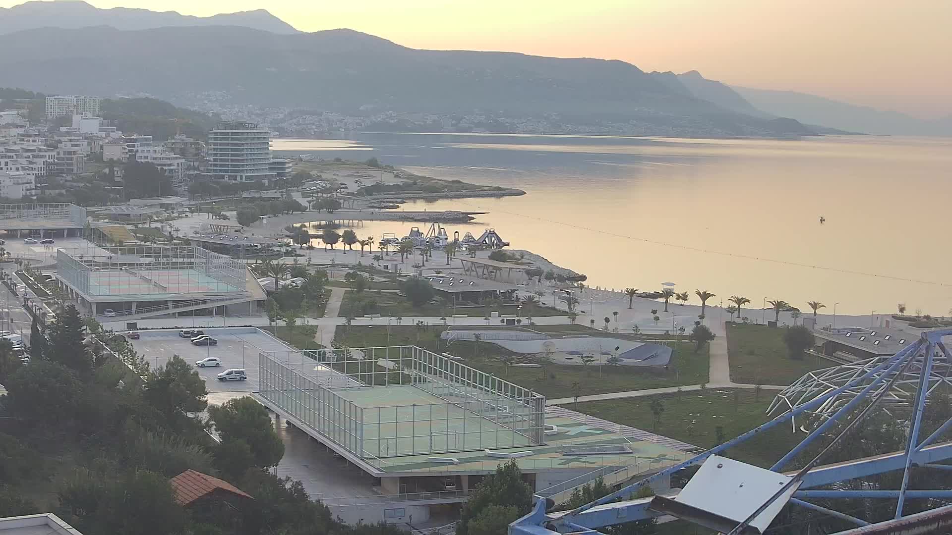 Spiaggia di Žnjan e impianti sportivi – Spalato