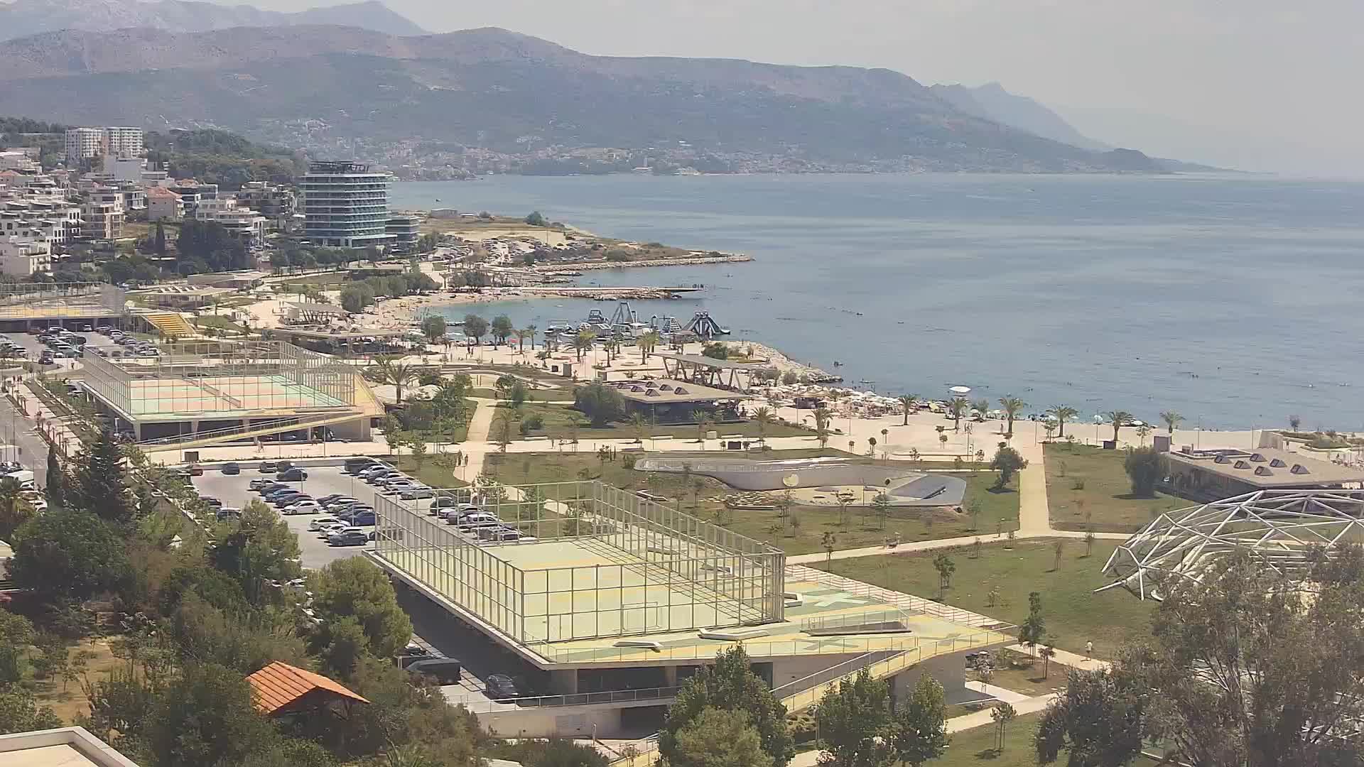 Playa Žnjan e instalaciones deportivas – Split
