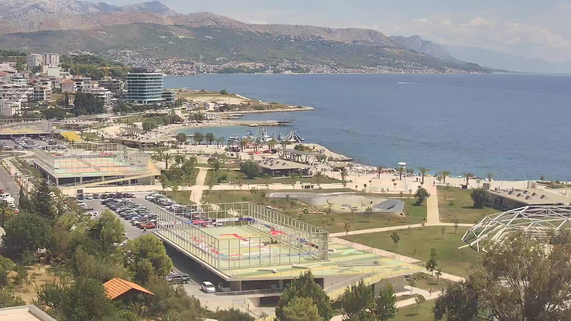 Plage Žnjan et installations sportives – Split