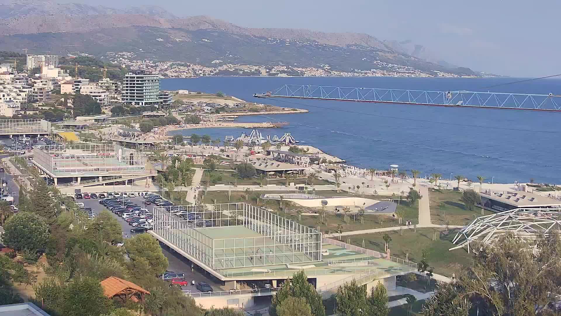 Plage Žnjan et installations sportives – Split
