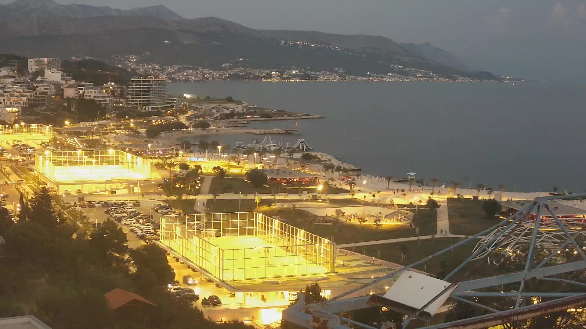 Plaža Žnjan in športni objekti – Split