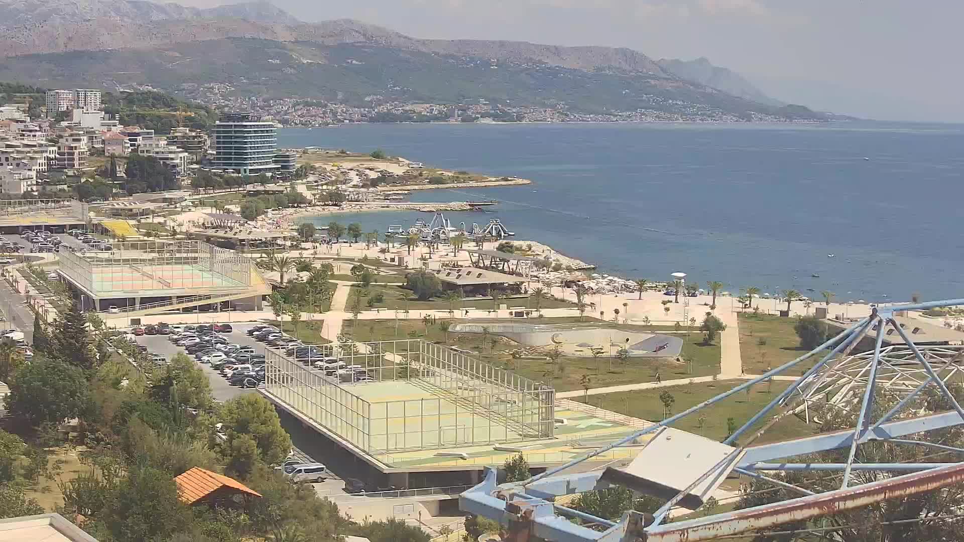 Plage Žnjan et installations sportives – Split