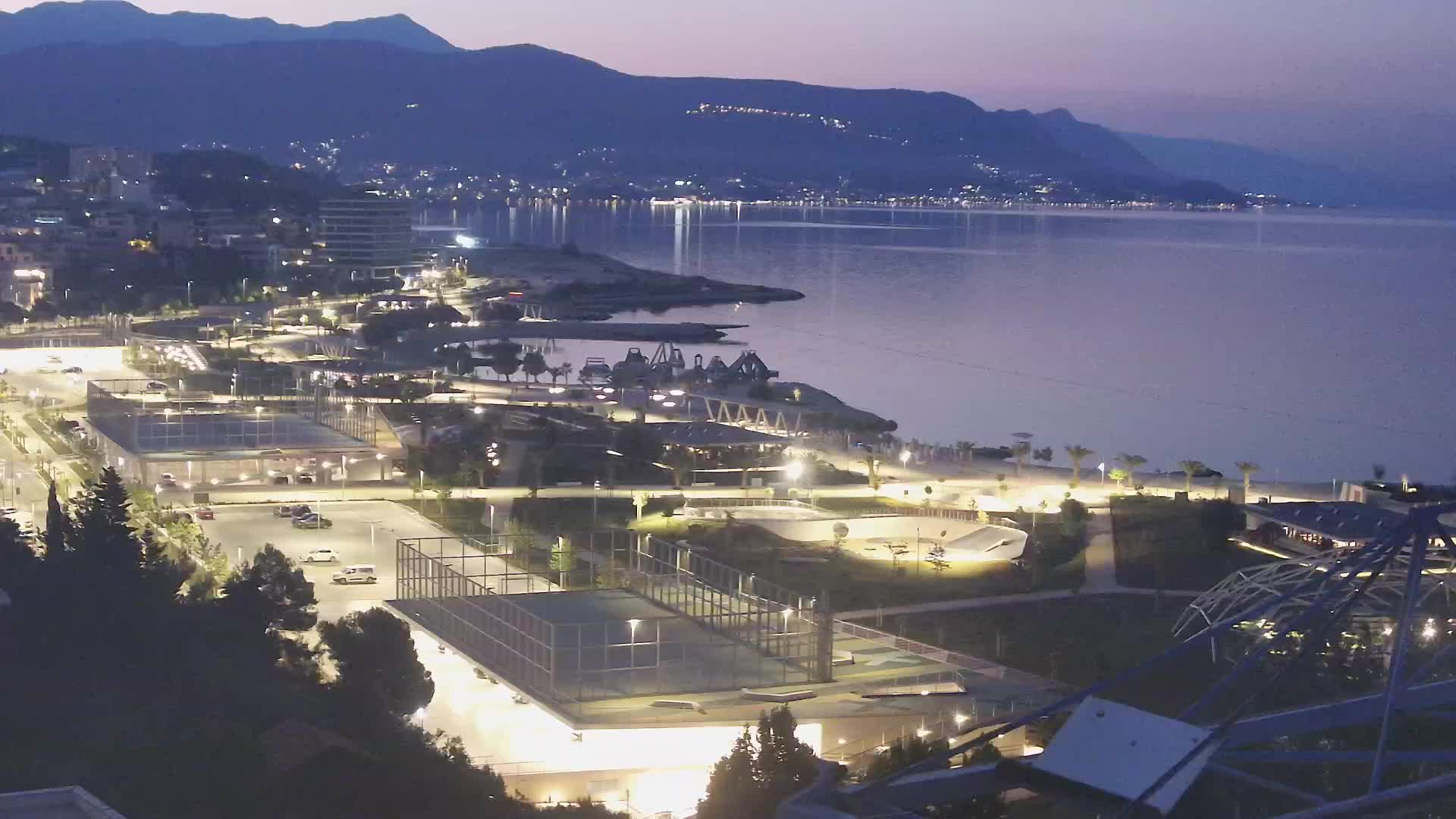 Plage Žnjan et installations sportives – Split