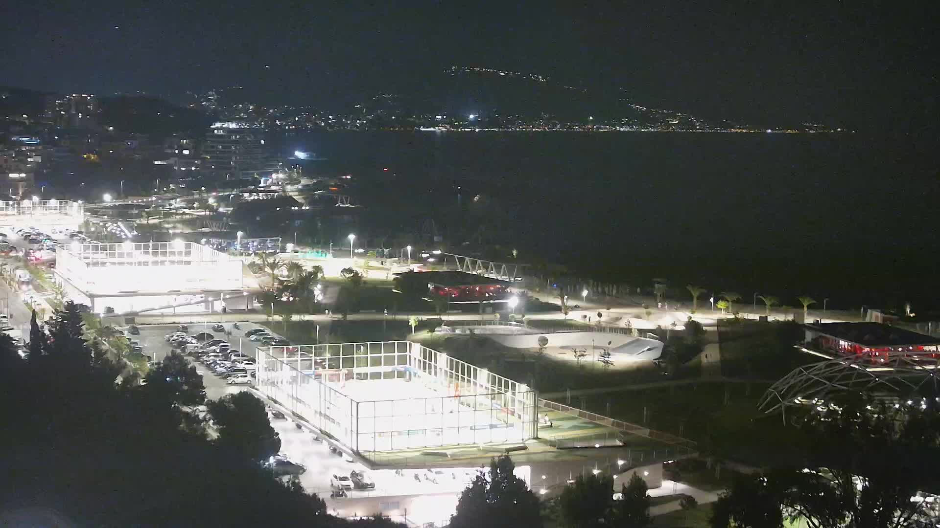 Plage Žnjan et installations sportives – Split