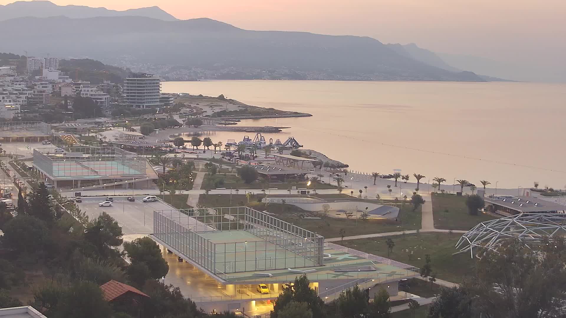 Plage Žnjan et installations sportives – Split