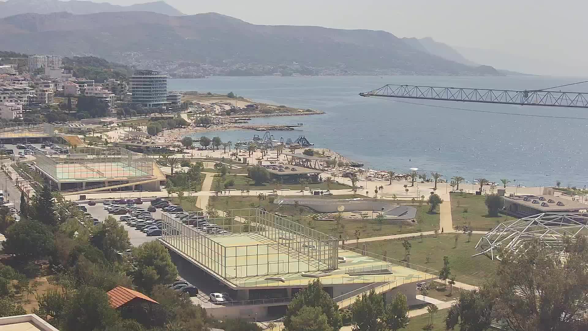 Plage Žnjan et installations sportives – Split