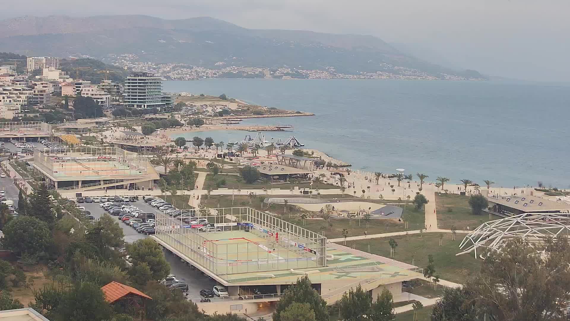 Playa Žnjan e instalaciones deportivas – Split