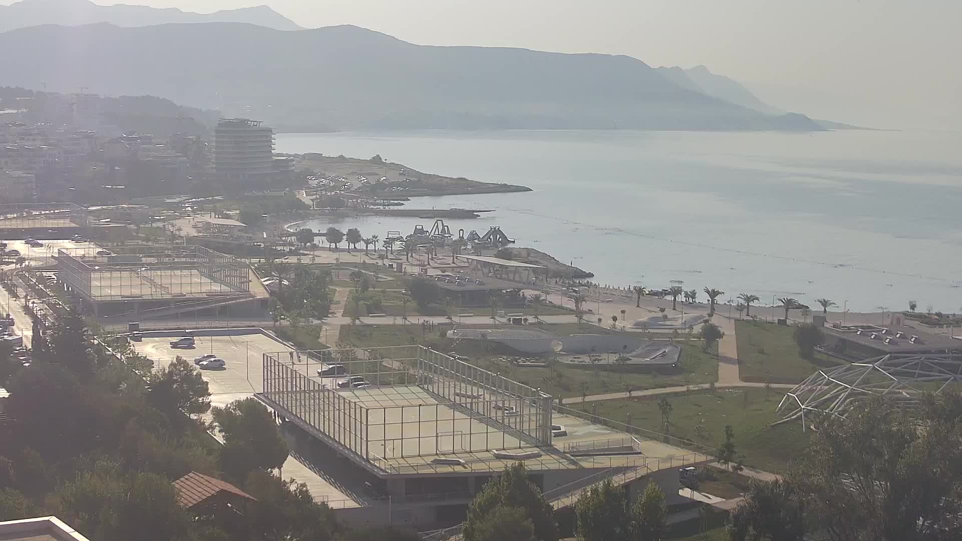 Playa Žnjan e instalaciones deportivas – Split