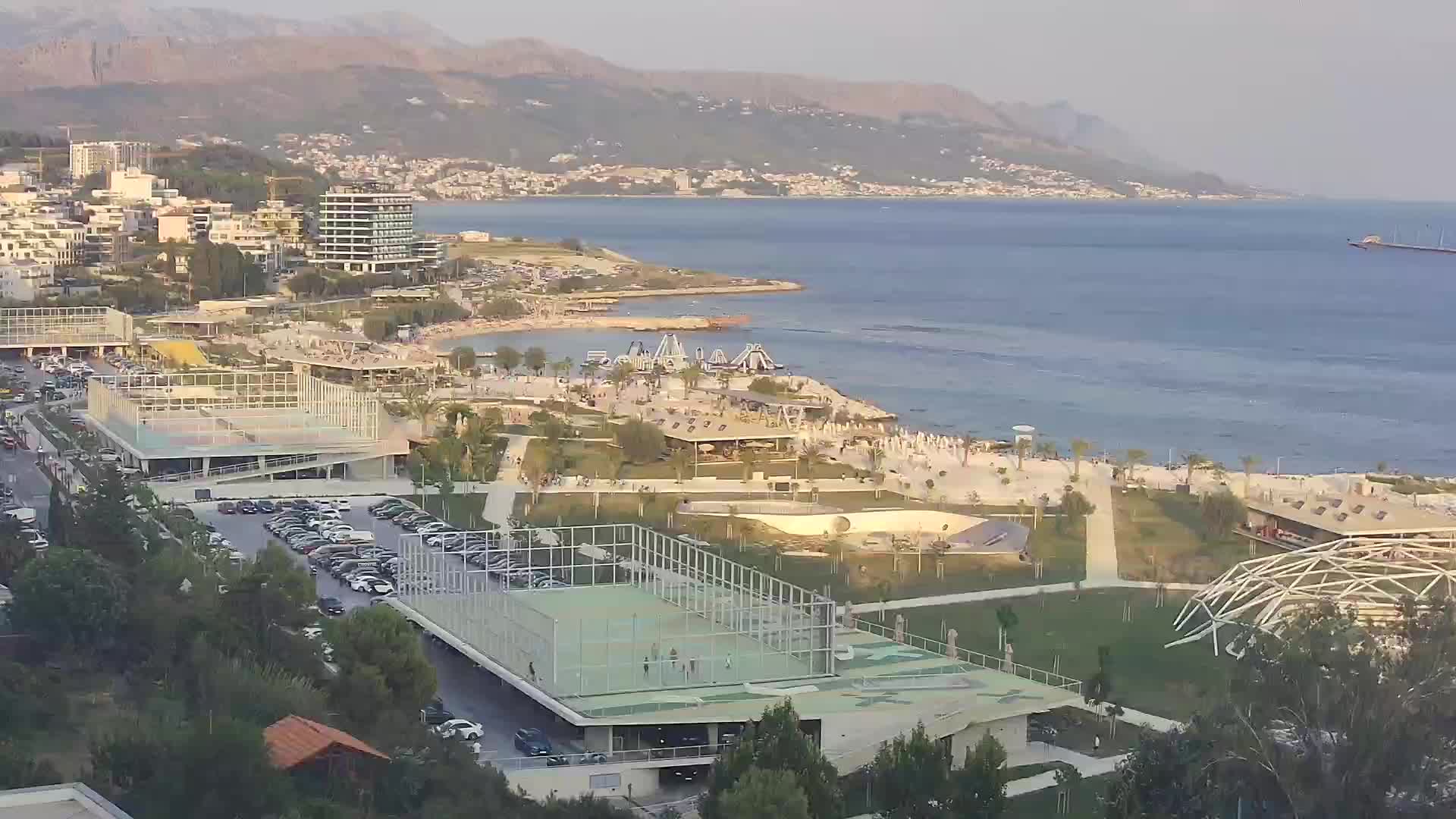 Playa Žnjan e instalaciones deportivas – Split