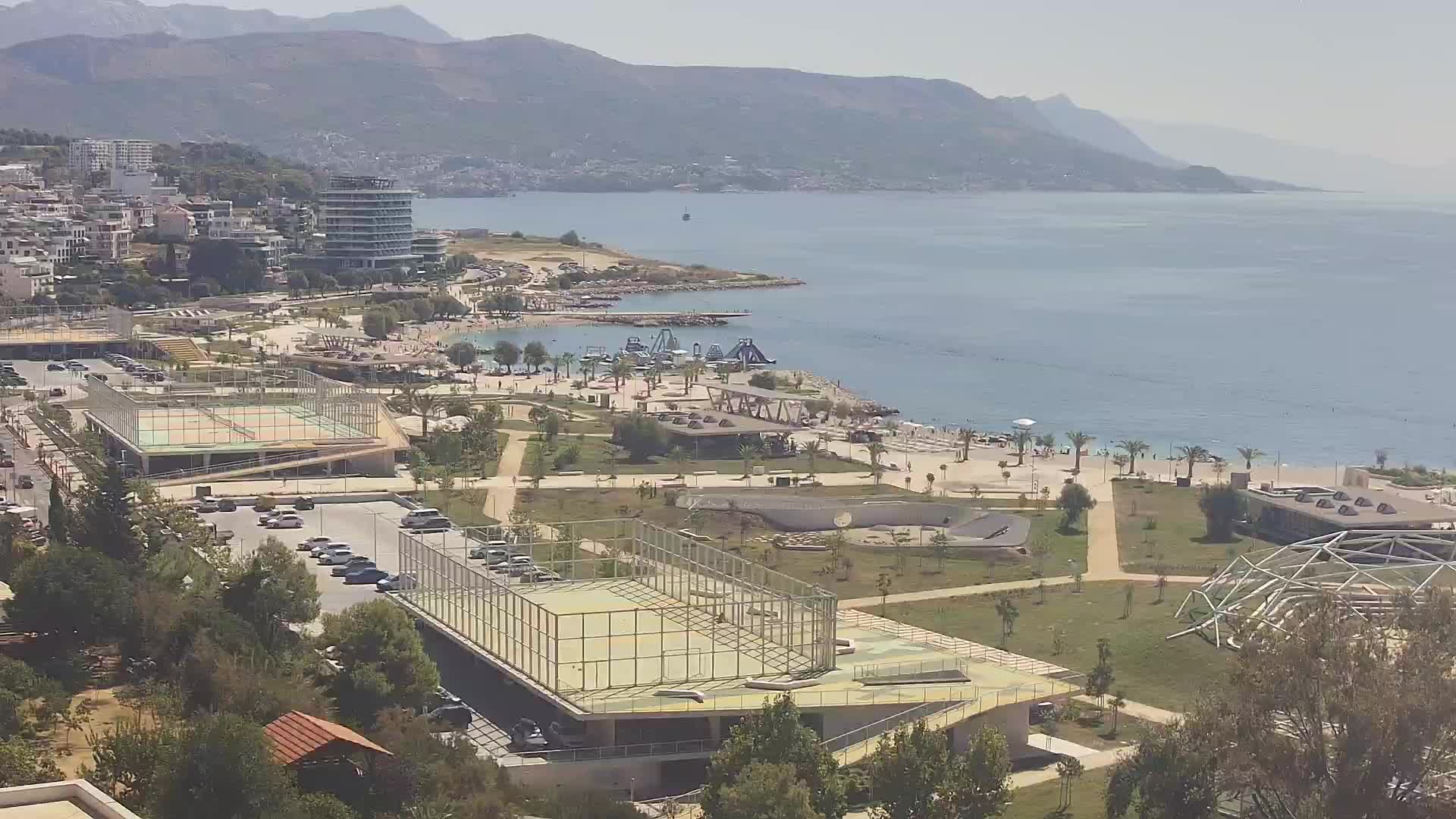 Plage Žnjan et installations sportives – Split