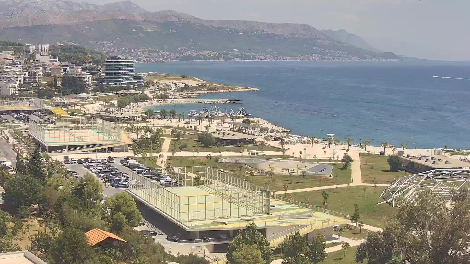 Plage Žnjan et installations sportives – Split
