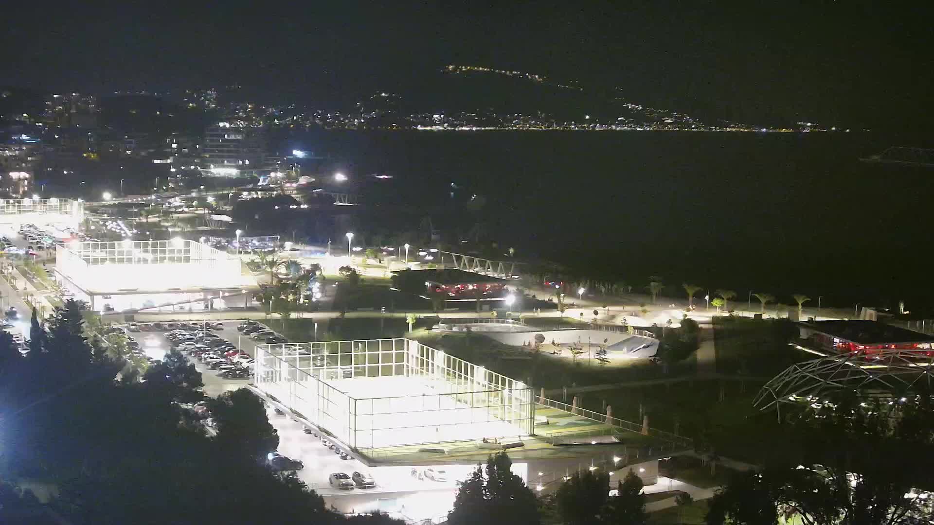 Plage Žnjan et installations sportives – Split