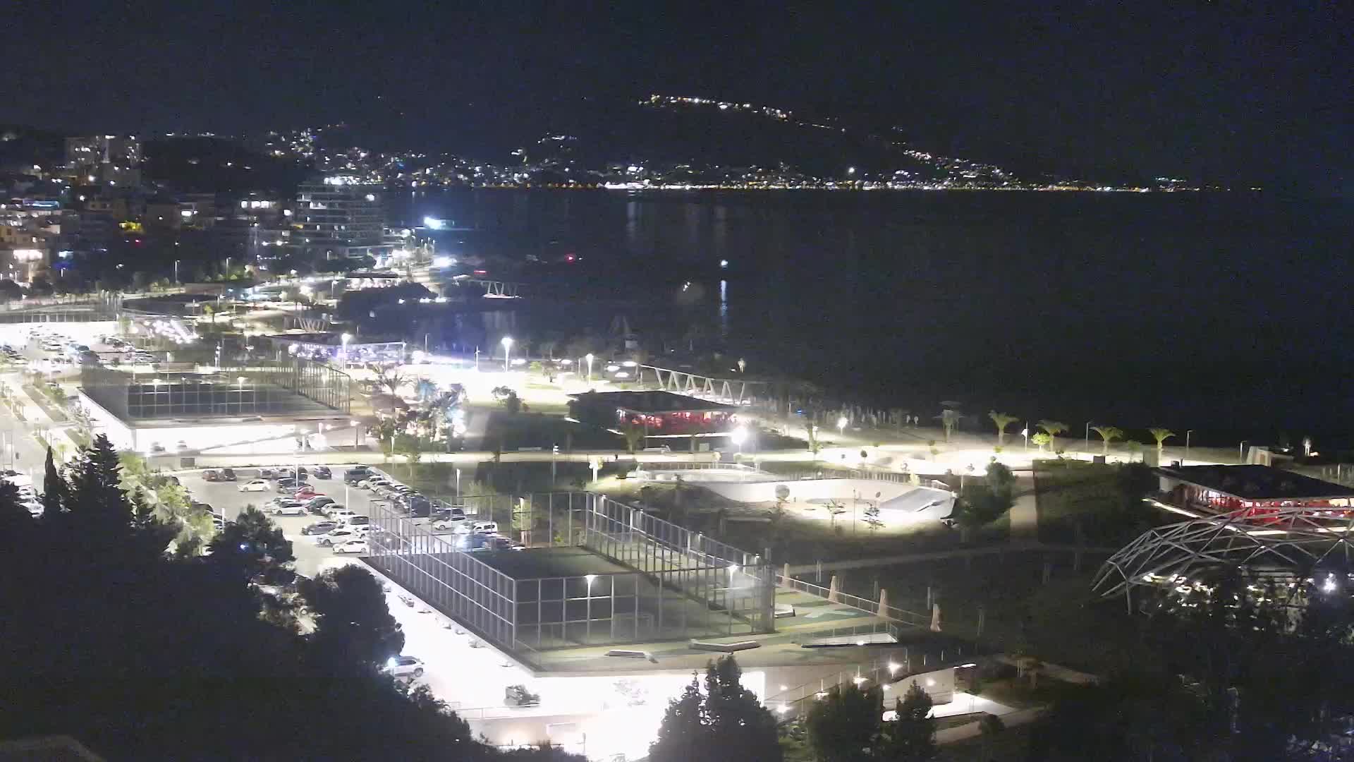 Plage Žnjan et installations sportives – Split