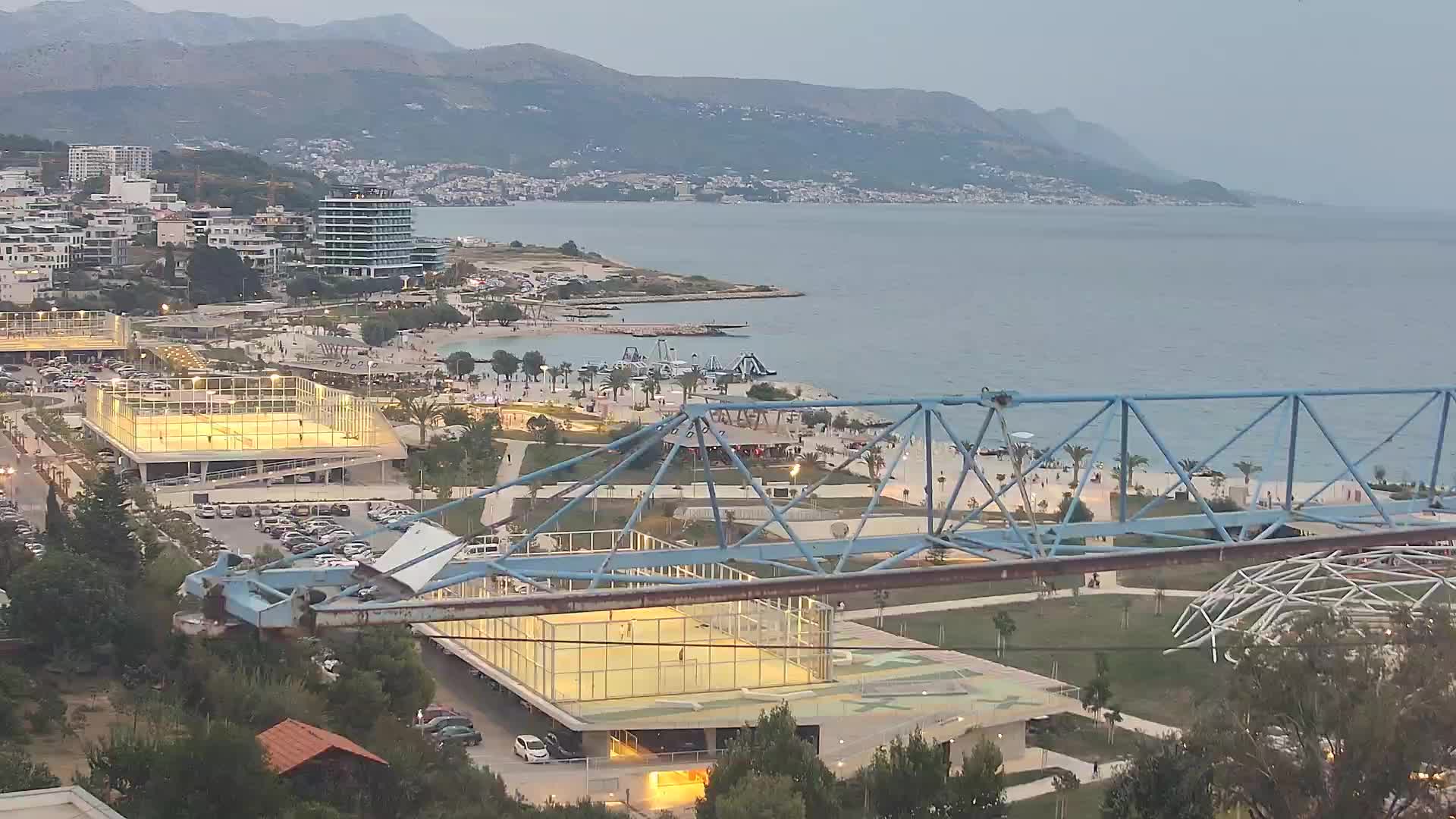 Plaža Žnjan in športni objekti – Split