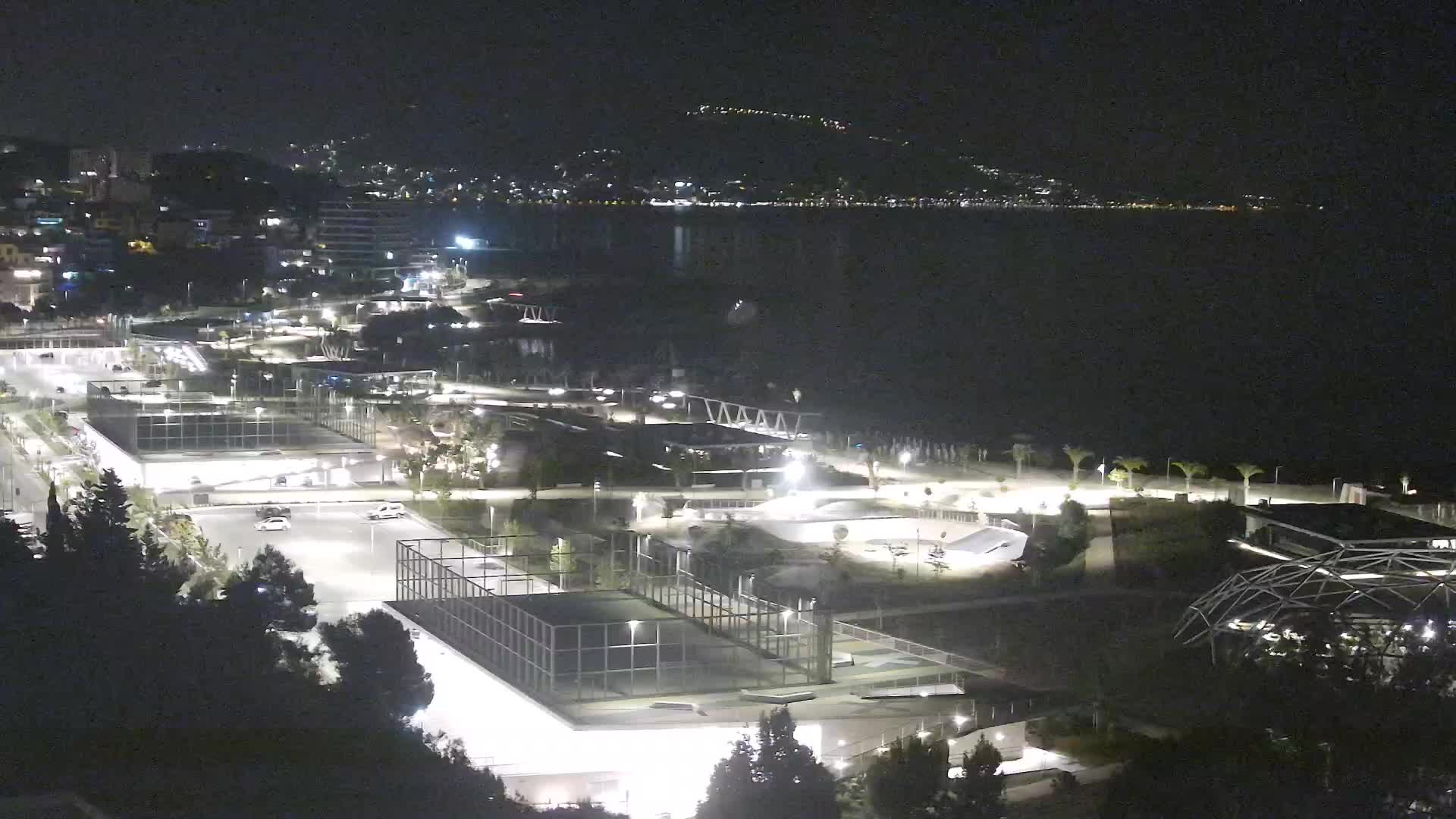 Plage Žnjan et installations sportives – Split